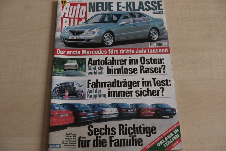 Deckblatt Auto Bild (29/1999)